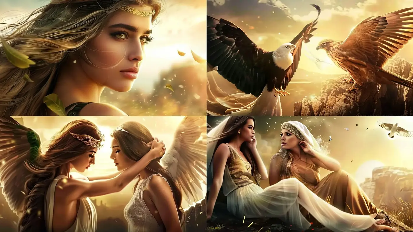 Ethereal Dawn - Embracing the Light of Mythical Realism - Midjourney sref style