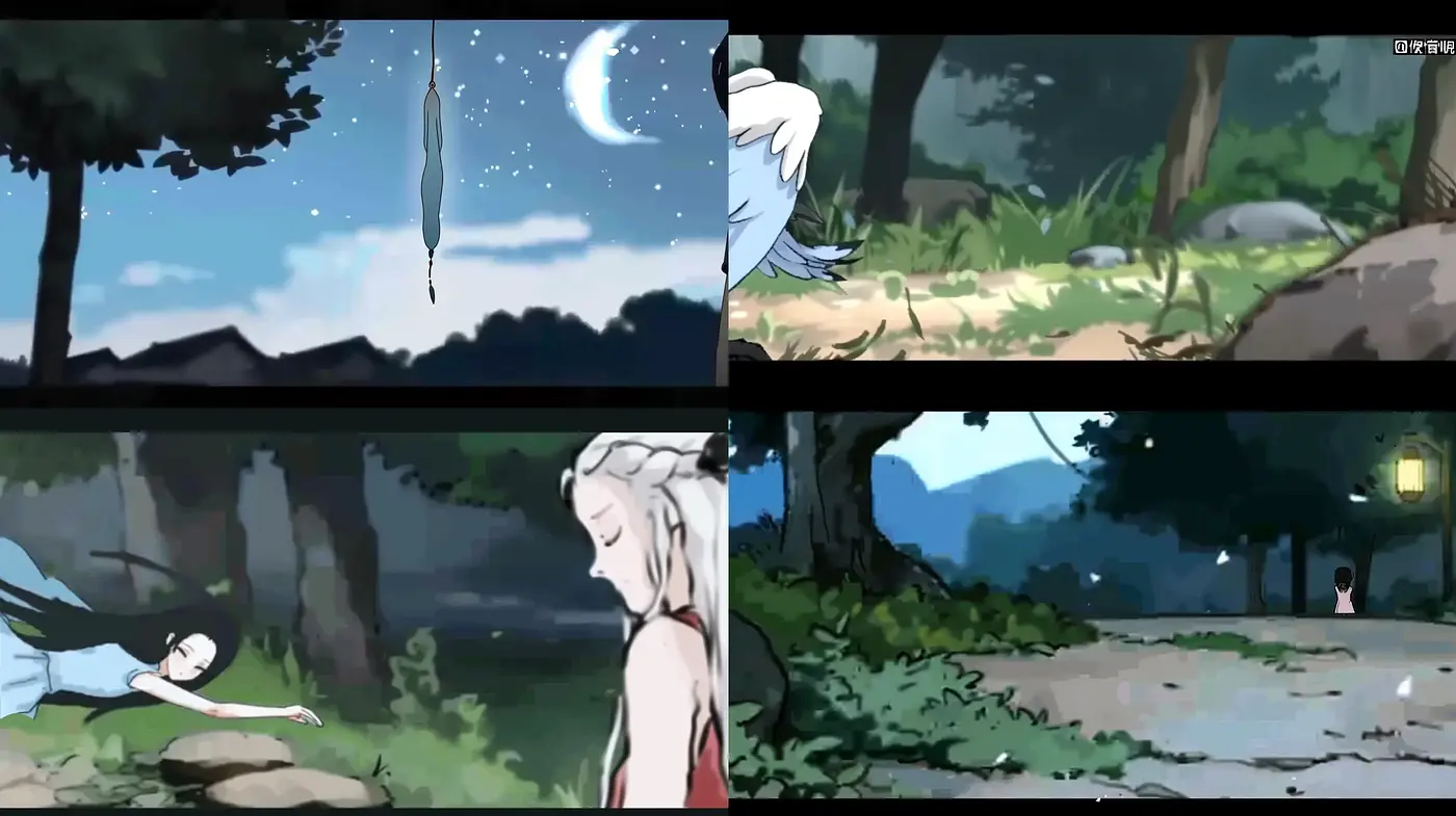 Ethereal Anime-Inspired Nocturnal Landscapes with a Dreamlike Ambiance - Midjourney sref style