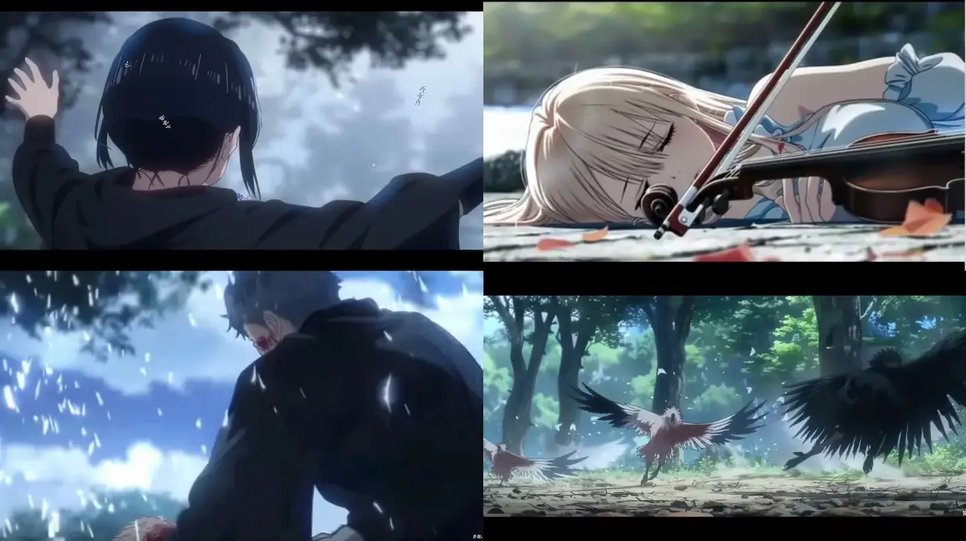Moody and Dramatic Anime-Inspired Visuals with a Touch of Realism - Midjourney sref style