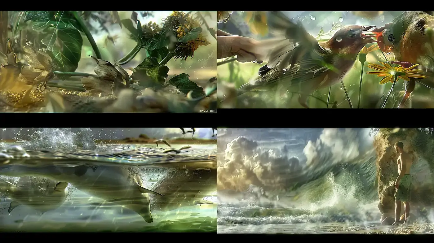 Ethereal Nature Symphony with a Splash of Impressionism - Midjourney sref style