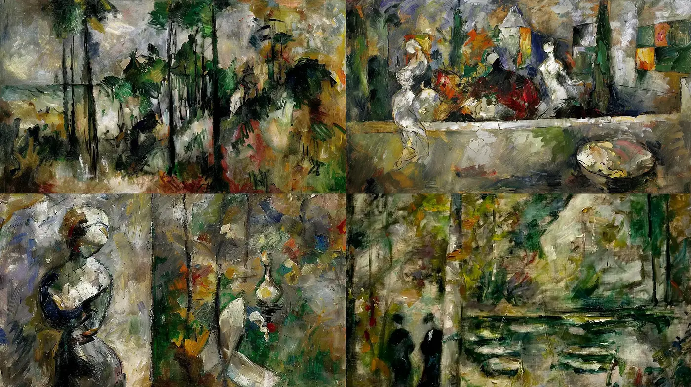 Abstract Impressions of Lush and Ethereal Narratives - Midjourney sref style