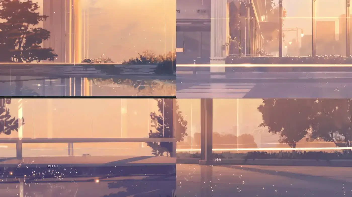 Consistent Ethereal Urban Serenity with Soft Lighting - Midjourney sref style