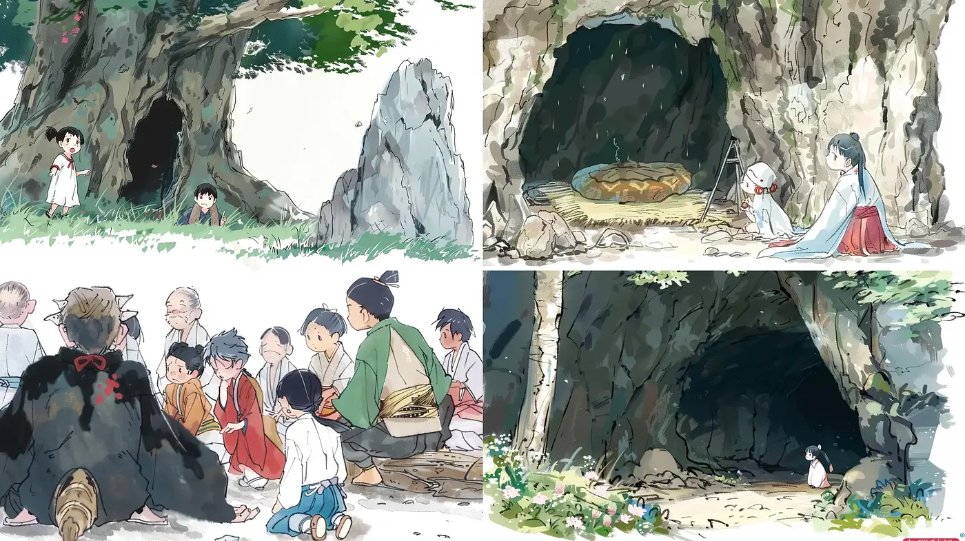 Gentle Watercolor Echoes of Ghibli-Inspired Scenery - Midjourney sref style