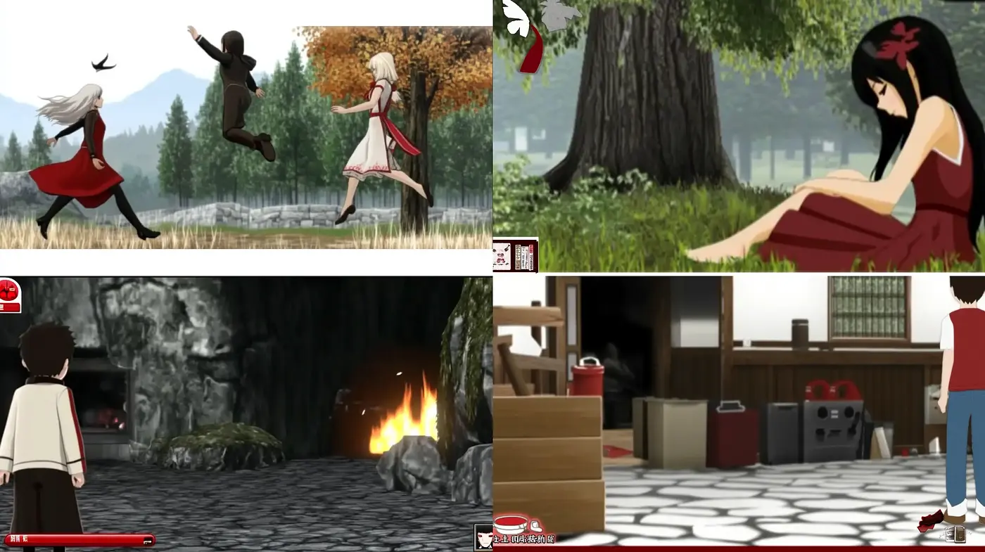 Consistent Anime Essence with Serene and Natural Undertones - Midjourney sref style