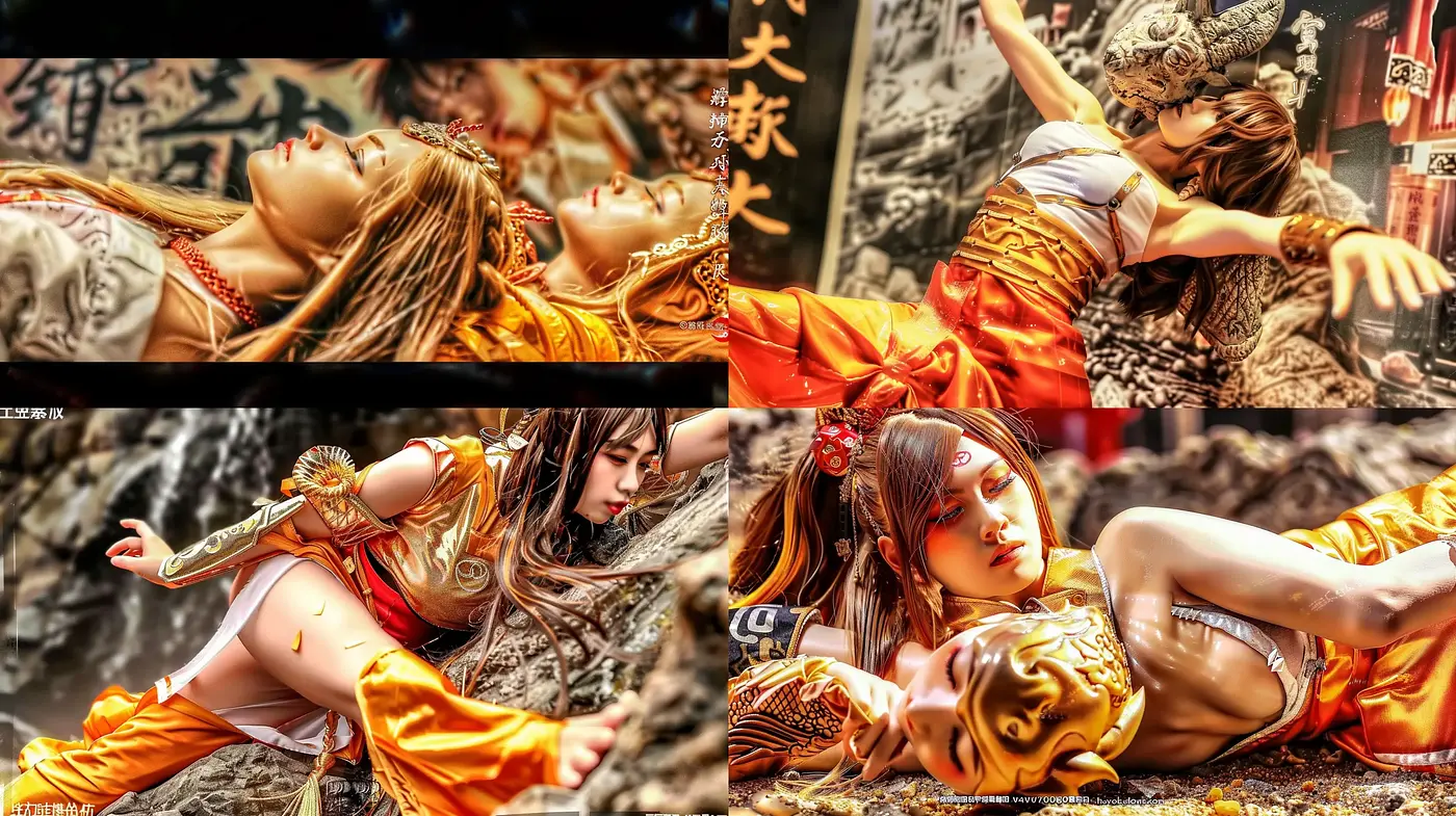 Saturated Elegance of Baroque Inspirations with a Fantastical Touch - Midjourney sref style