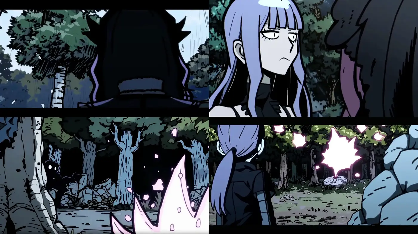 Ethereal Nocturne: A Fusion of Anime and Gothic Tones in Illustration - Midjourney sref style