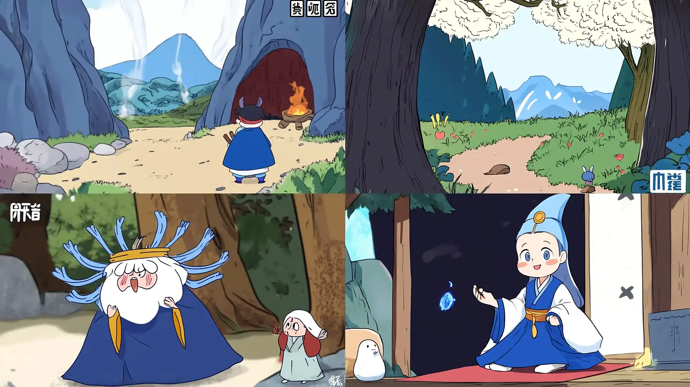 Serene Anime-Inspired Illustrations with Pastel Harmony - Midjourney sref style