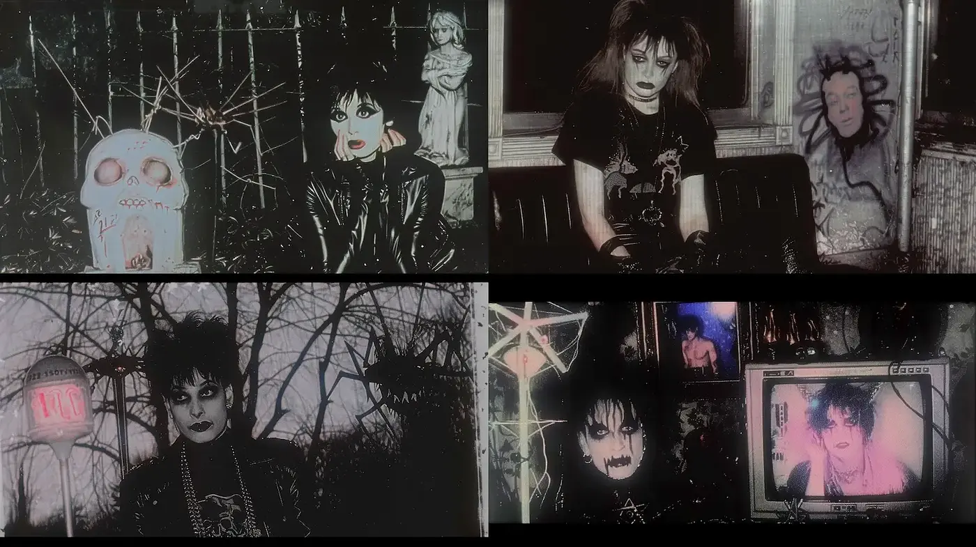Dark and Eerie Gothic Aesthetic with Retro Influences - Midjourney sref style