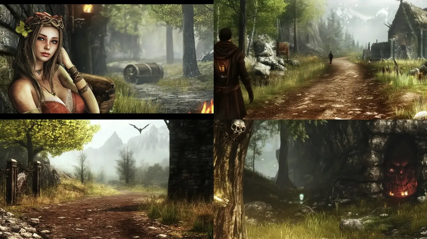 Mystic Fantasy Wilderness: A Consistent Vision in Earthy Tones - Midjourney sref style