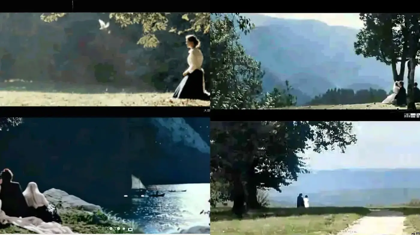 Ruminative Pastoral Scenes with Cinematic Overtones - Midjourney sref style