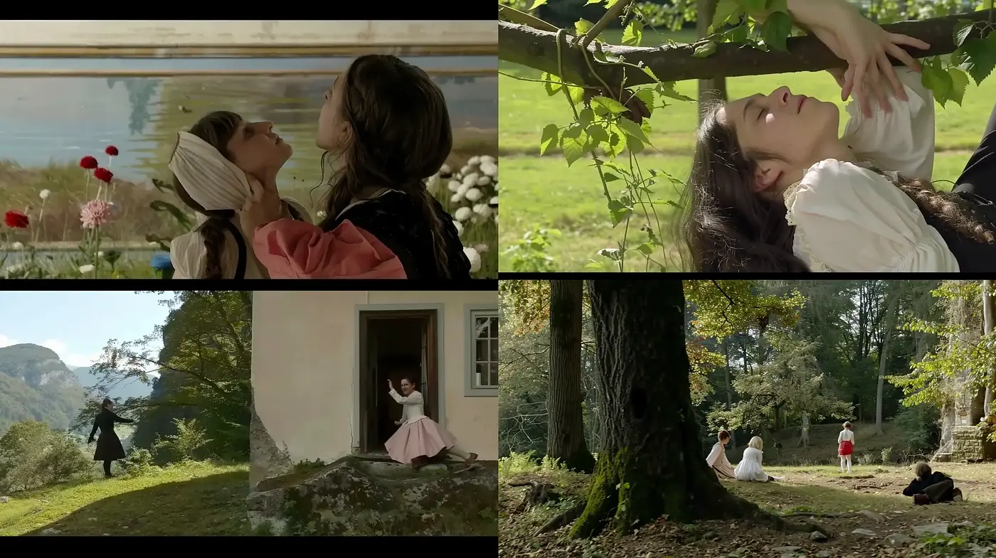Pastoral Elegance: A Harmonious Blend of Nature and Nostalgia in Art - Midjourney sref style