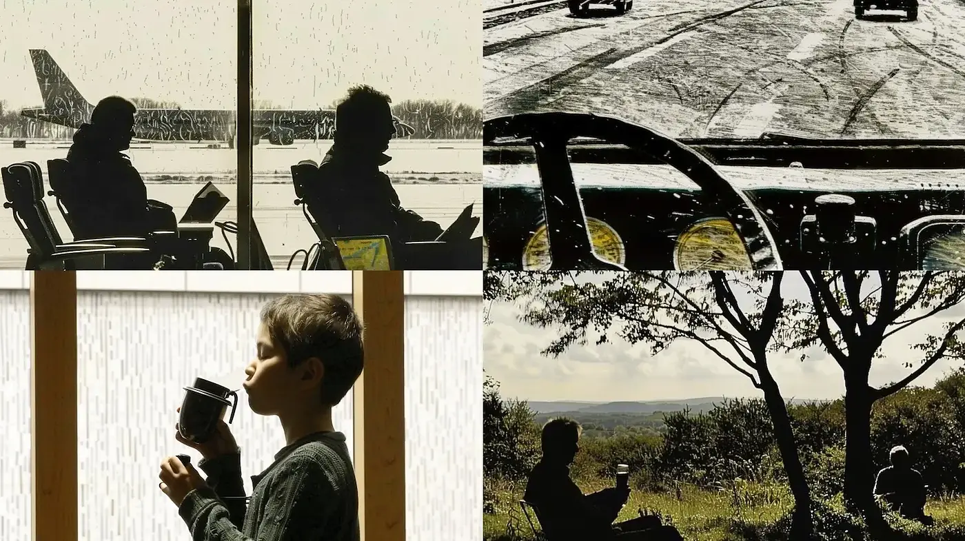 Nostalgic Visual Storytelling with a Cinematic Touch - Midjourney sref style