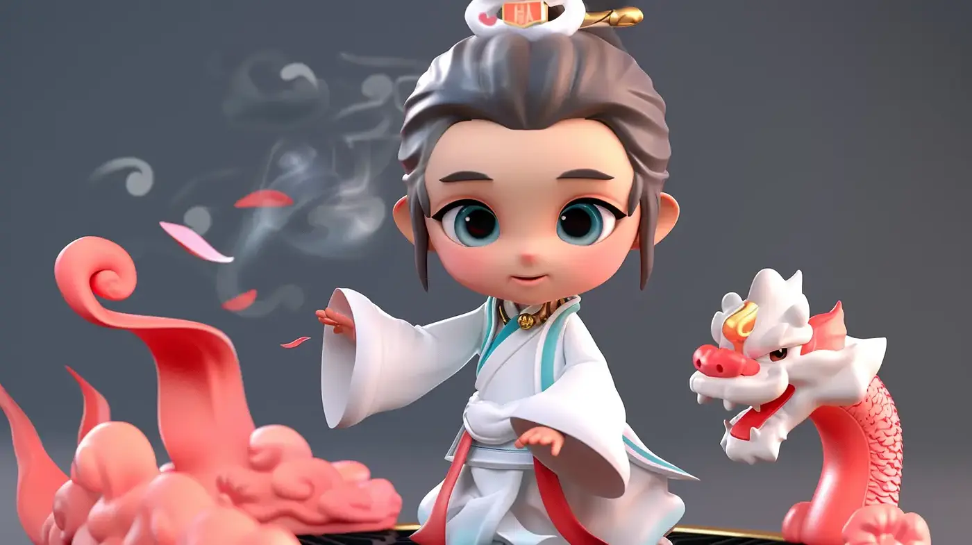 Harmonious Blend of Soft Tonal Elegance with Animated Charm - Midjourney sref style