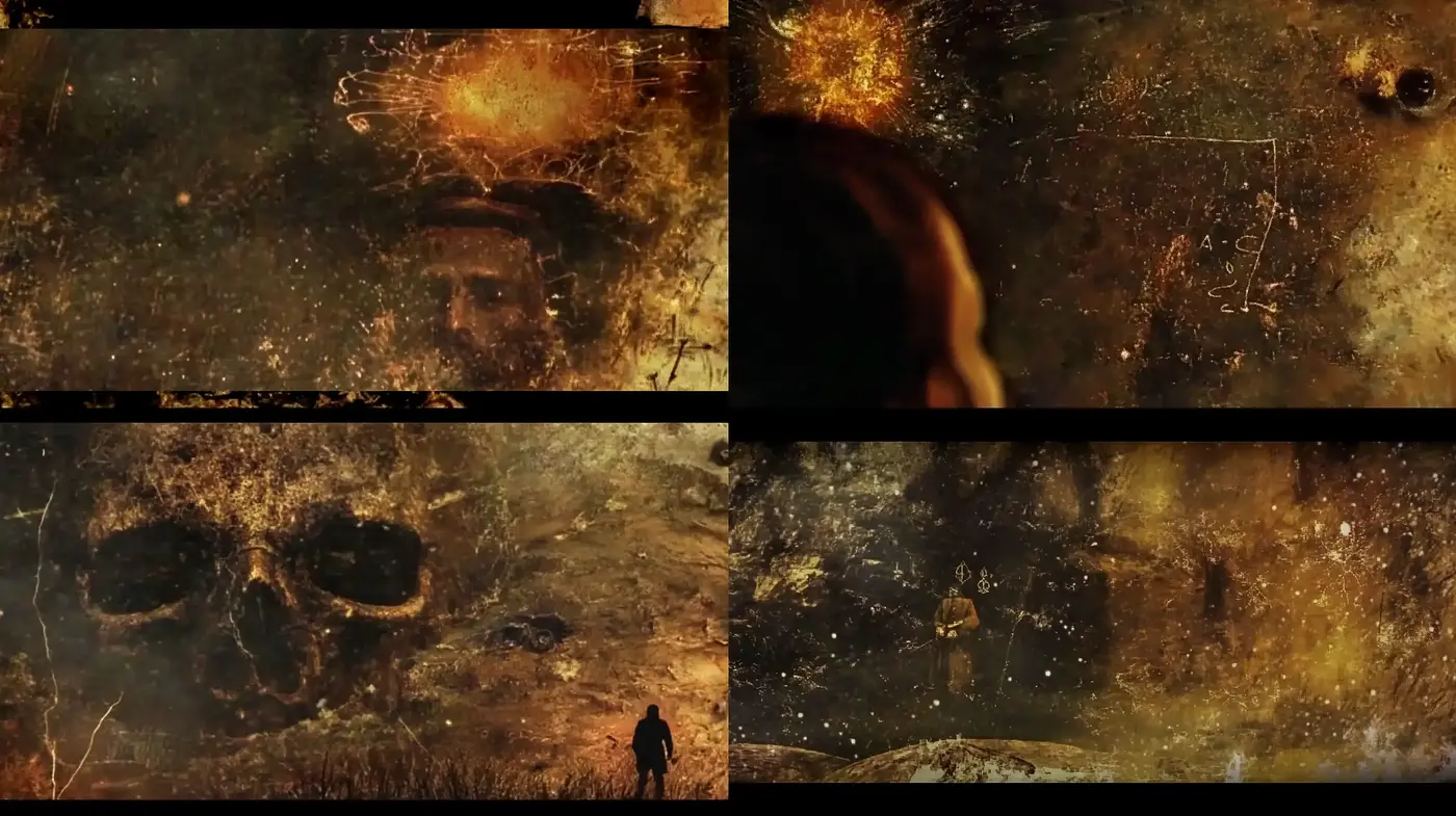 Ethereal Decay and Cosmic Dust: A Study in Sepia Tones - Midjourney sref style