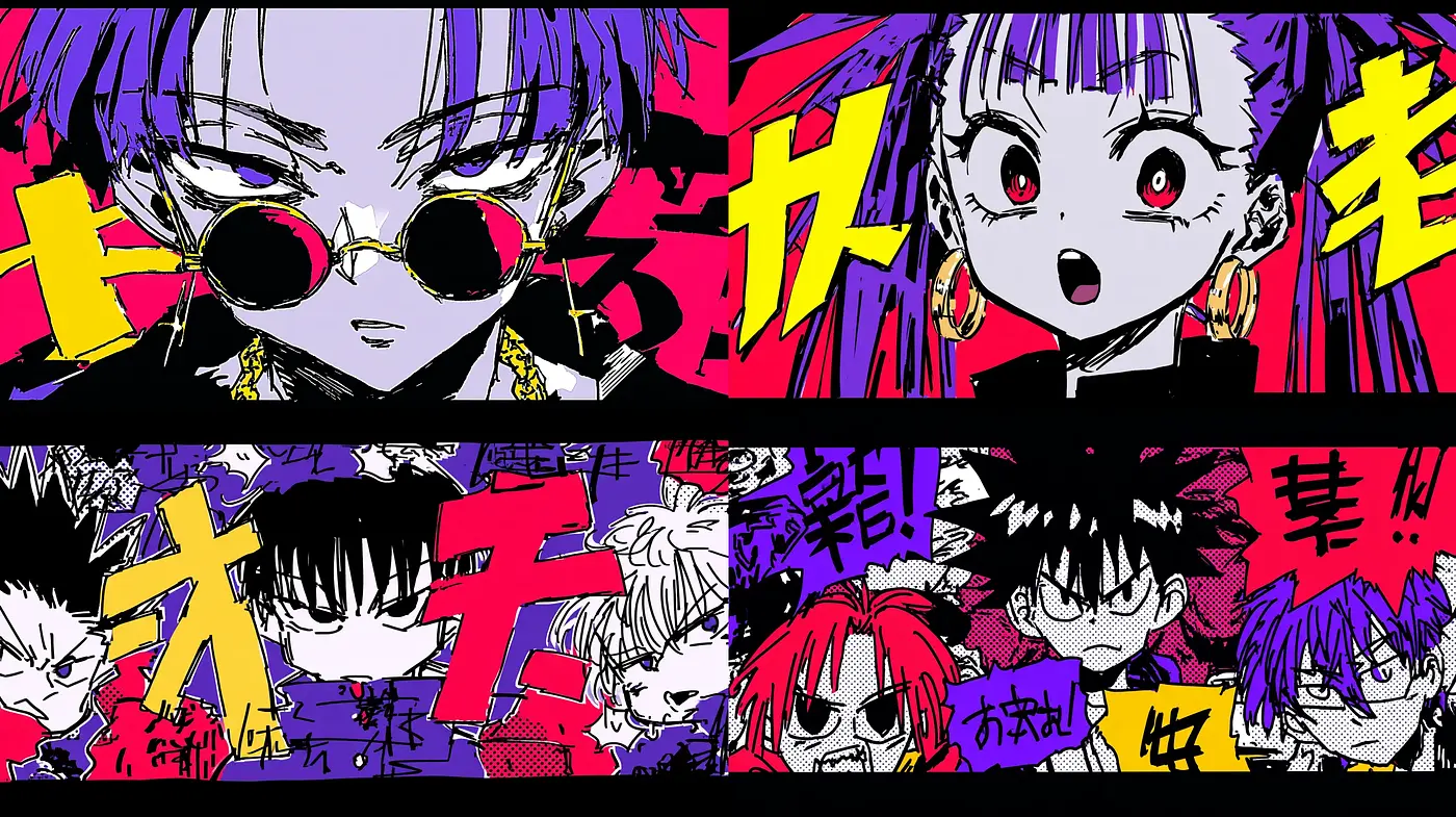 Dynamic and Bold Urban Aesthetic with Comic Influence - Midjourney sref style