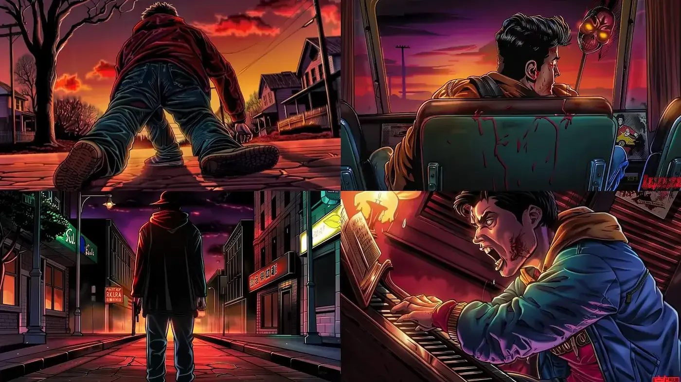 Dynamic and Intense Storytelling with Influential Visual Themes - Midjourney sref style