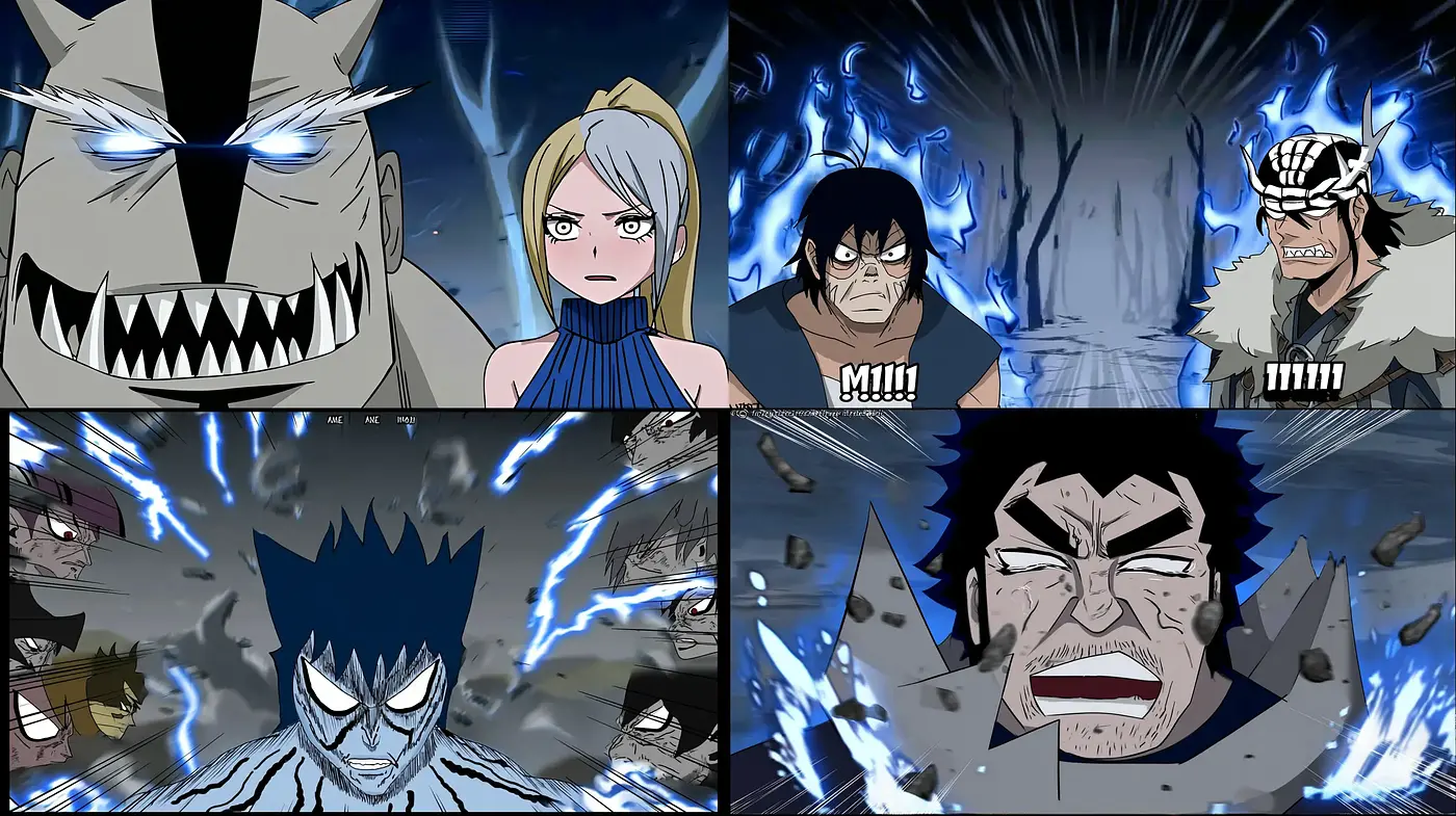 Dynamic and Expressive Anime-Inspired Action Scenes with Vivid Energy Effects - Midjourney sref style