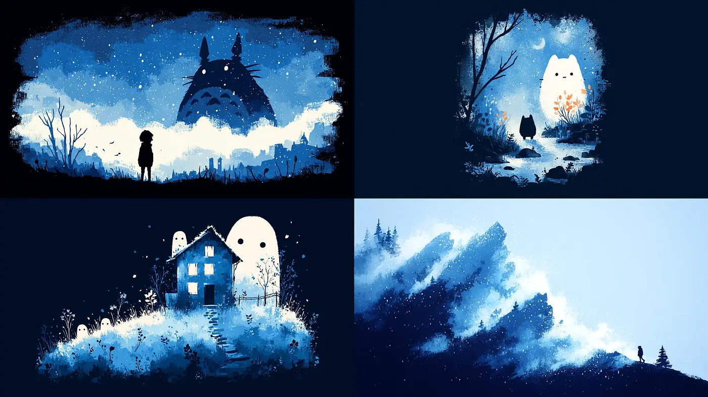 Enchanting and Dreamlike Aesthetic with Whimsical Touches - Midjourney sref style