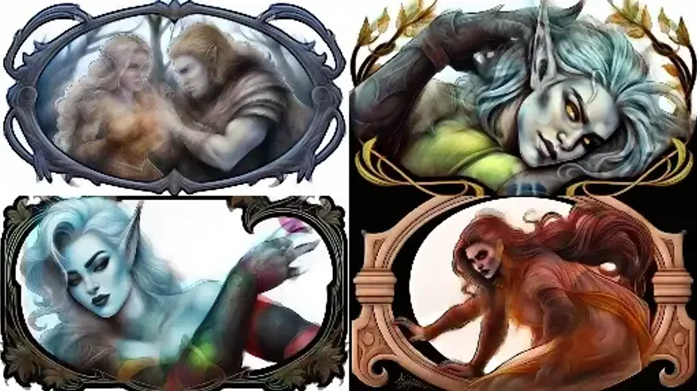 Baroque Inspired Fantastical Illustrations with Vibrant Surrealism - Midjourney sref style