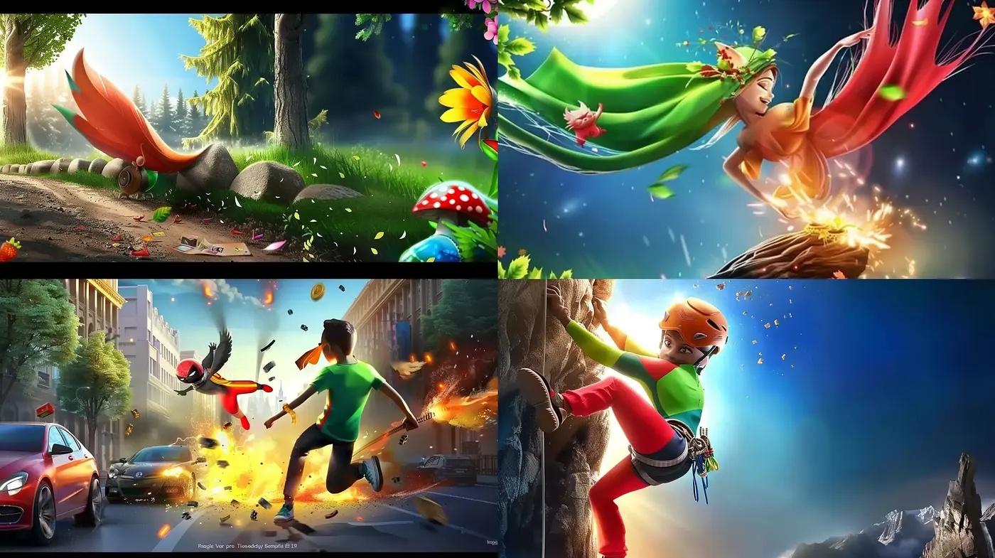 Ethereal Fantasia in Lush Chromatic Harmony - Midjourney sref style