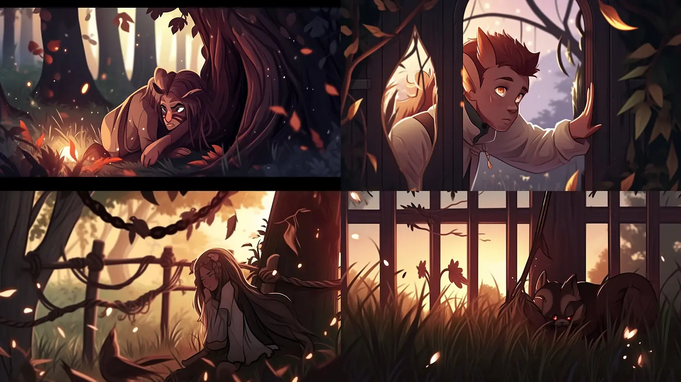 Ephemeral Twilight: A Harmony of Warm Hues and Enchanting Dusk - Midjourney sref style