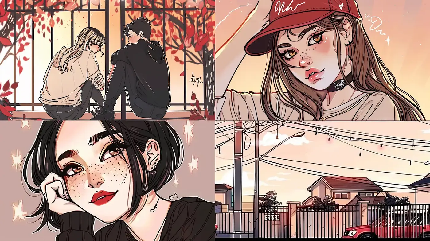 Contemporary Urban Aesthetic with Soft Pastel Tones - Midjourney sref style