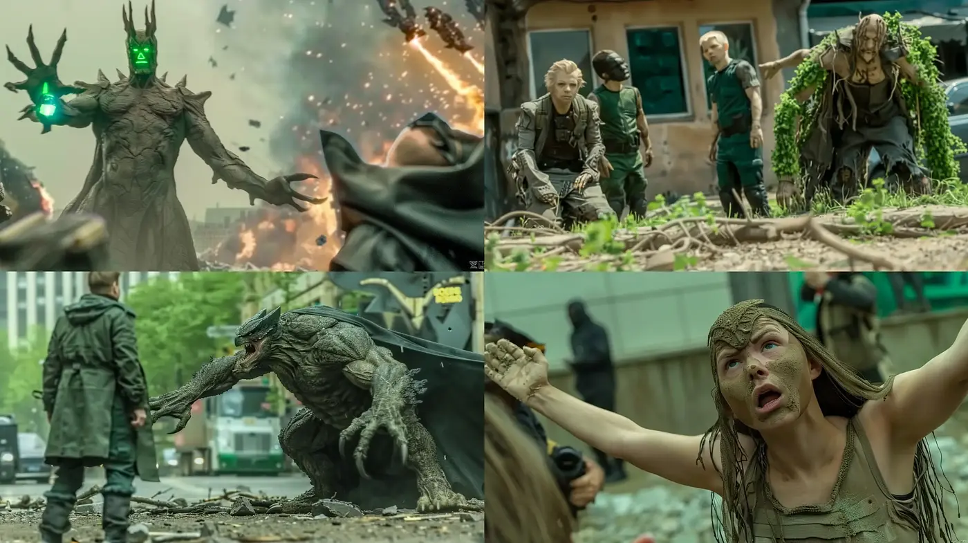 Cinematic Realism with Post-Apocalyptic Earthiness - Midjourney sref style