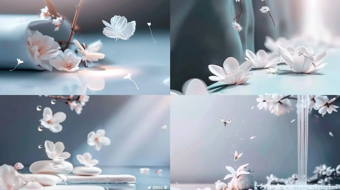 Serene Pastel Dreamscape with a Photorealistic Finish - Midjourney sref style