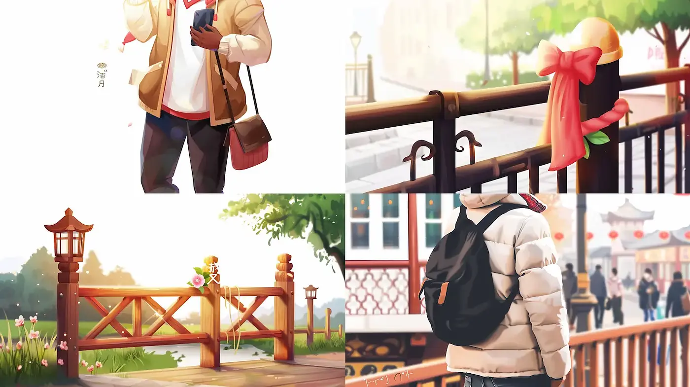 Charming and Lively Illustrative Style with Vibrant Textures - Midjourney sref style