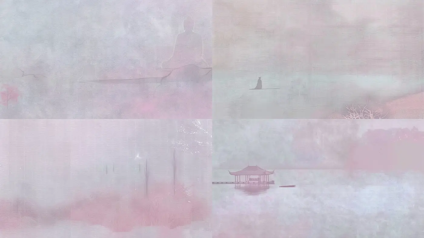 Ethereal Pastel Dreamscape: A Tranquil Fusion of Serenity and Abstraction - Midjourney sref style