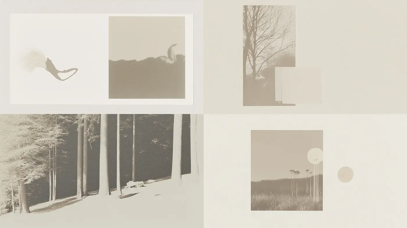 Ephemeral Sepia Serenity: A Consistent Harmonization of Muted Tones and Contemplative Mood - Midjourney sref style