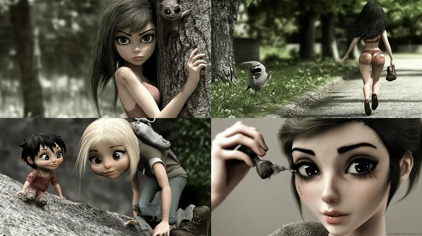 Soft Tonal Harmony in an Evocative Digital Realism - Midjourney sref style
