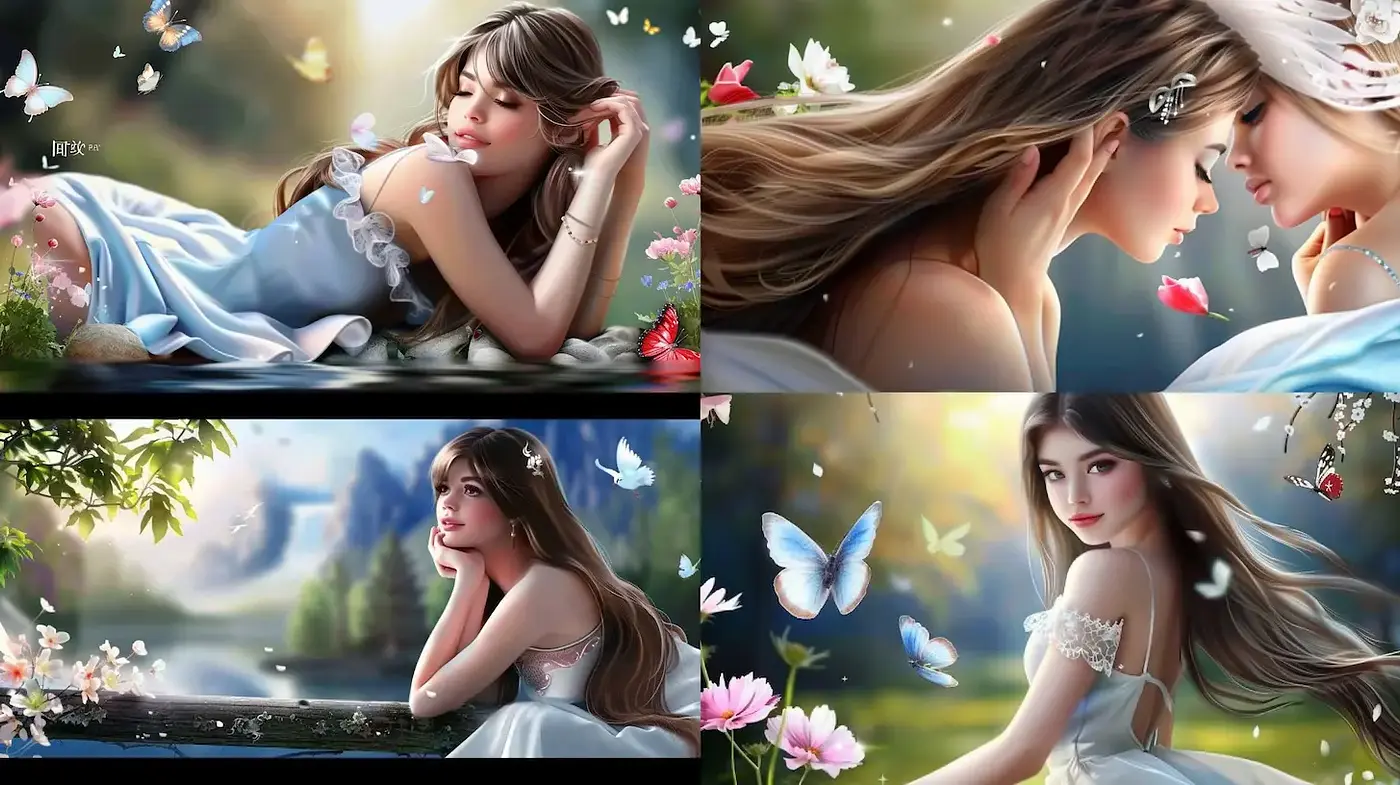 Enchanting and Ethereal Fantasy Art with a Whimsical Touch - Midjourney sref style