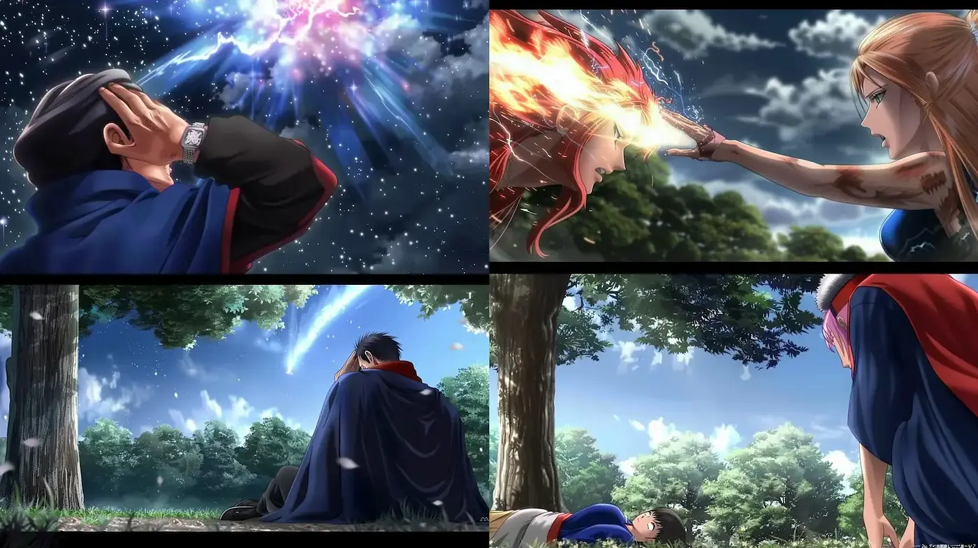 Dramatic and Emotionally Charged Visuals with a Touch of Fantasy - Midjourney sref style