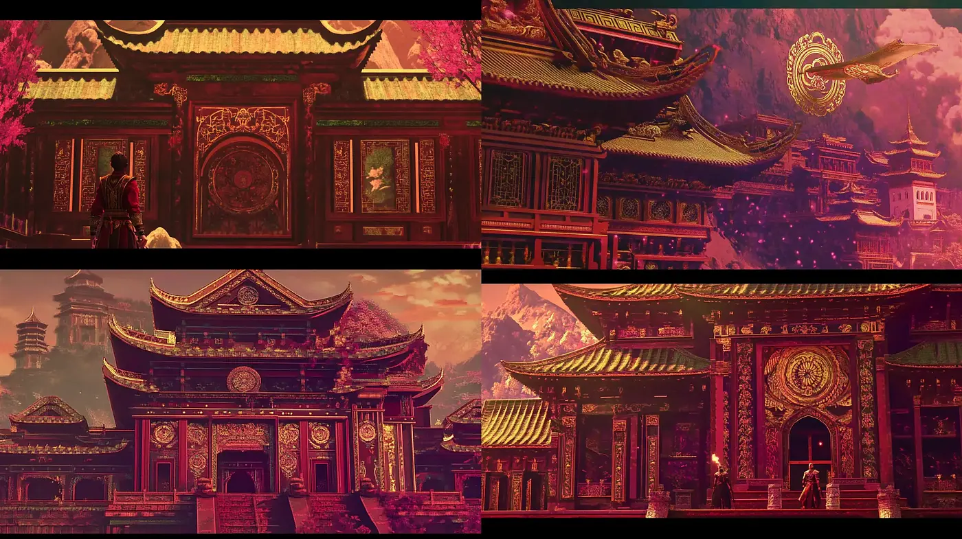 Cinematic Echoes of Eastern Enchantment - Midjourney sref style