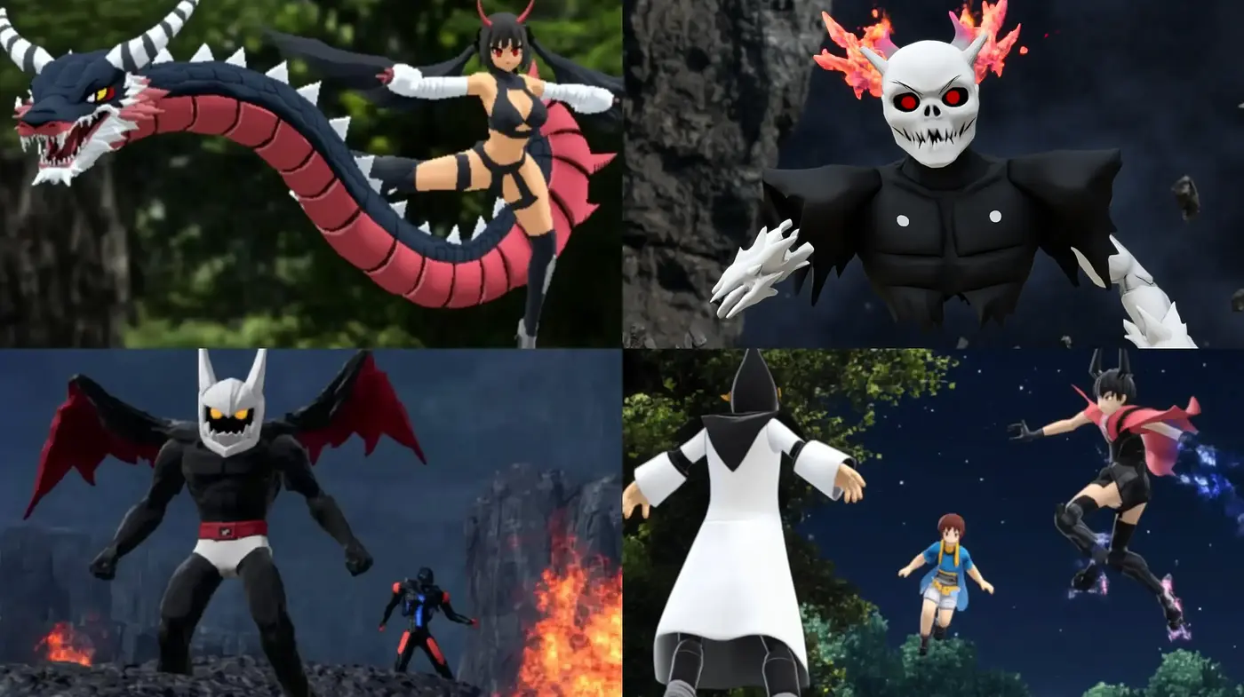 Dynamic Anime-Inspired Action - Midjourney sref style