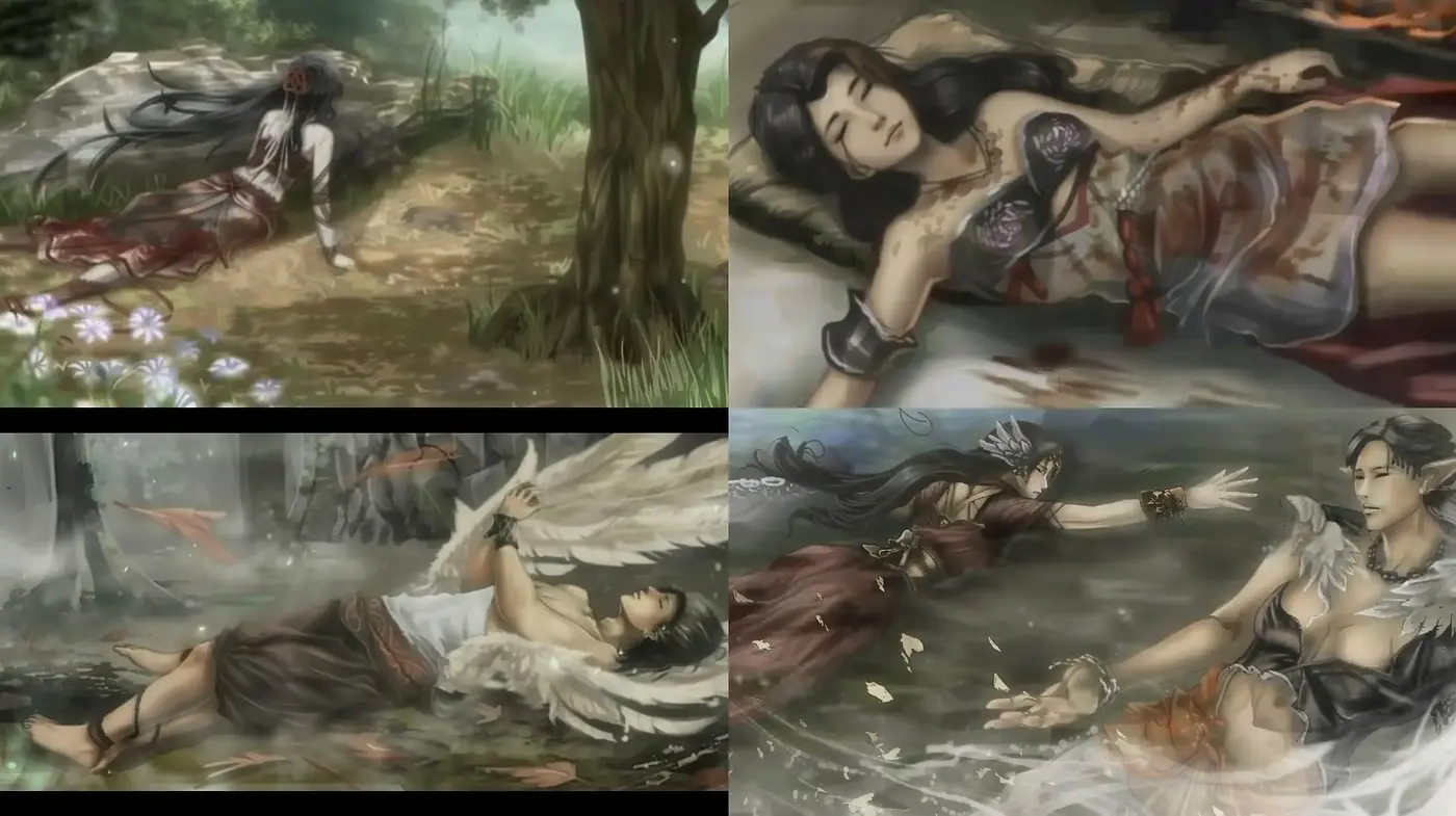 Ethereal Elegance: A Fusion of Mythical Essence and Softened Realism - Midjourney sref style