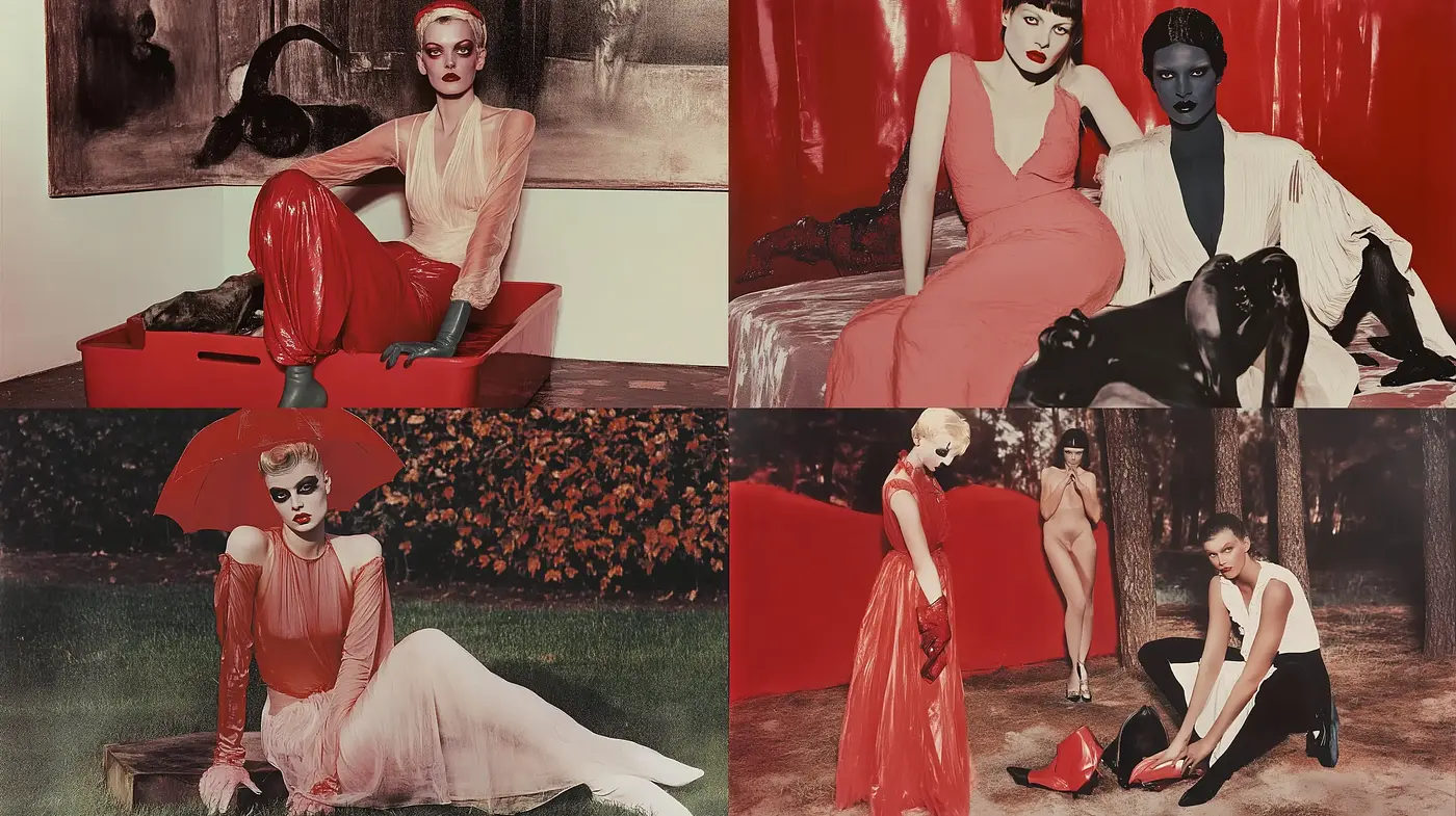 Timeless Elegance with Surrealist Overtones - Midjourney sref style