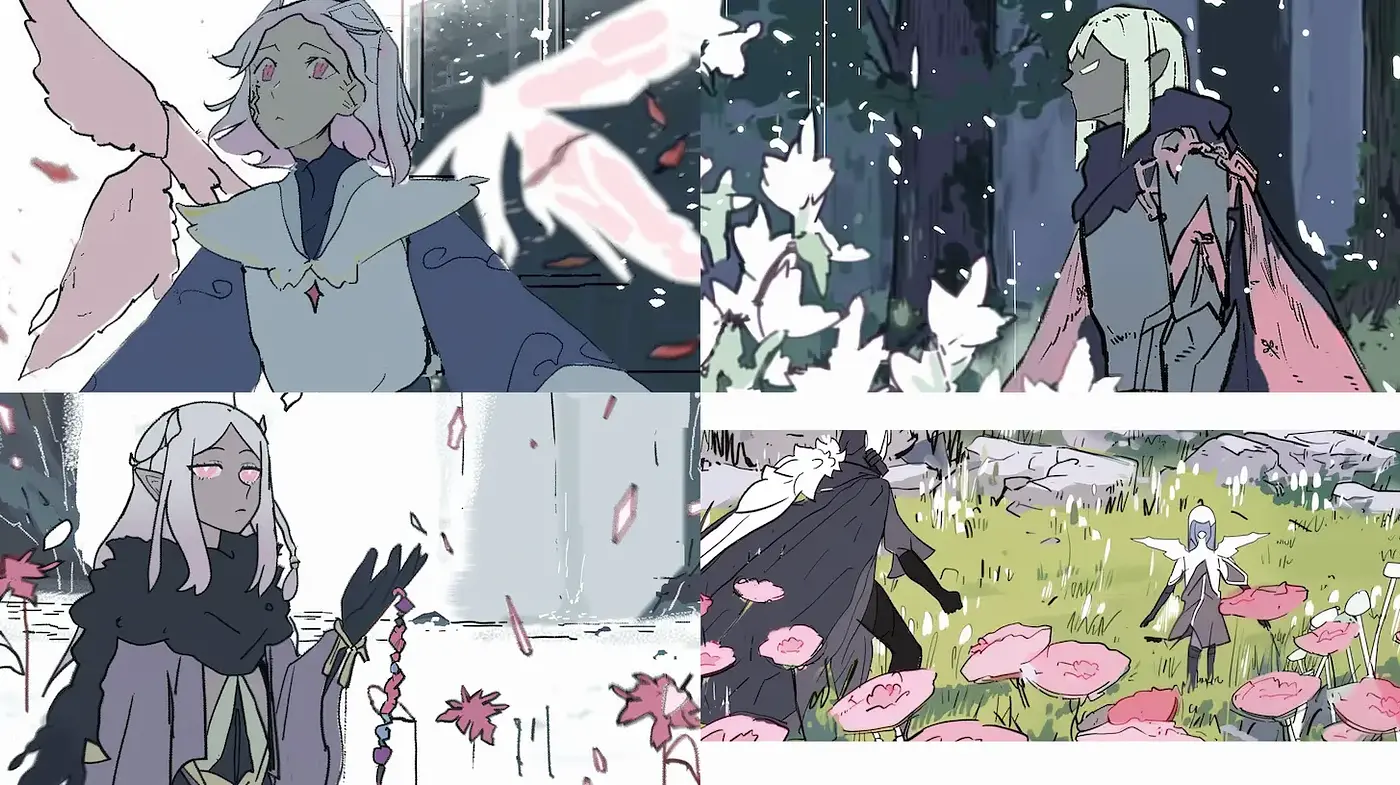 Whimsical Nature-Inspired Visuals with a Dreamlike Quality - Midjourney sref style