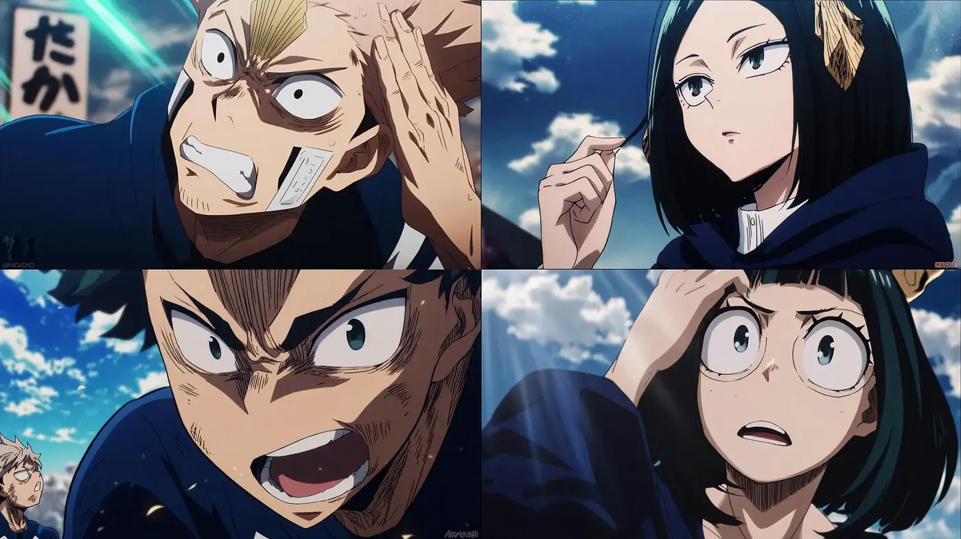 Dynamic and expressive storytelling in anime-inspired scenes - Midjourney sref style