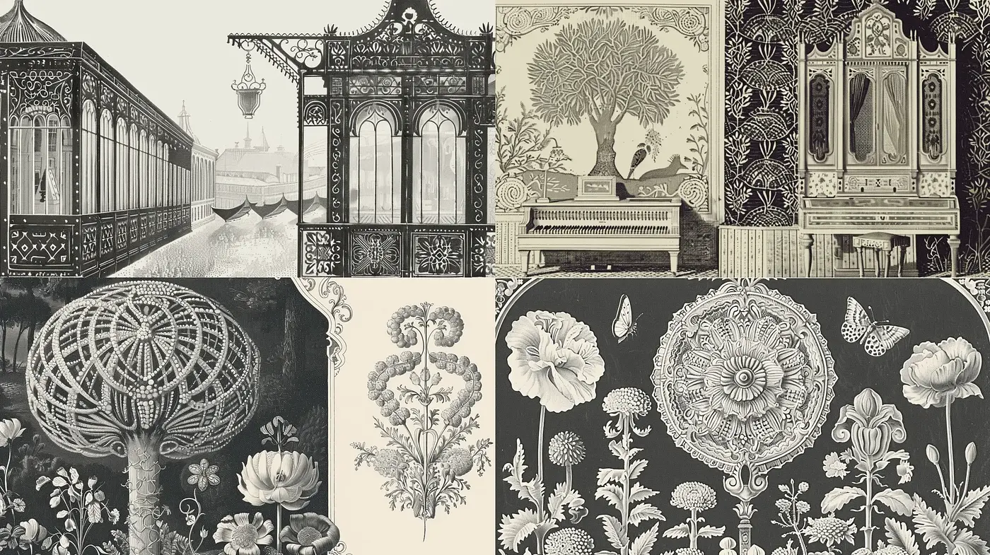 Monochrome Elegance: A Homage to Classic Engravings and Etchings - Midjourney sref style
