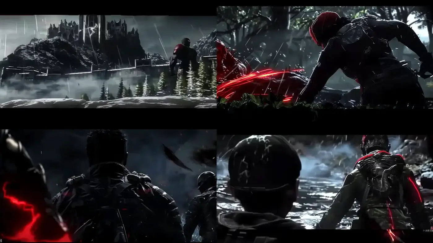 Dynamic and Dramatic Semi-Realistic Digital Art with Cinematic Influences - Midjourney sref style