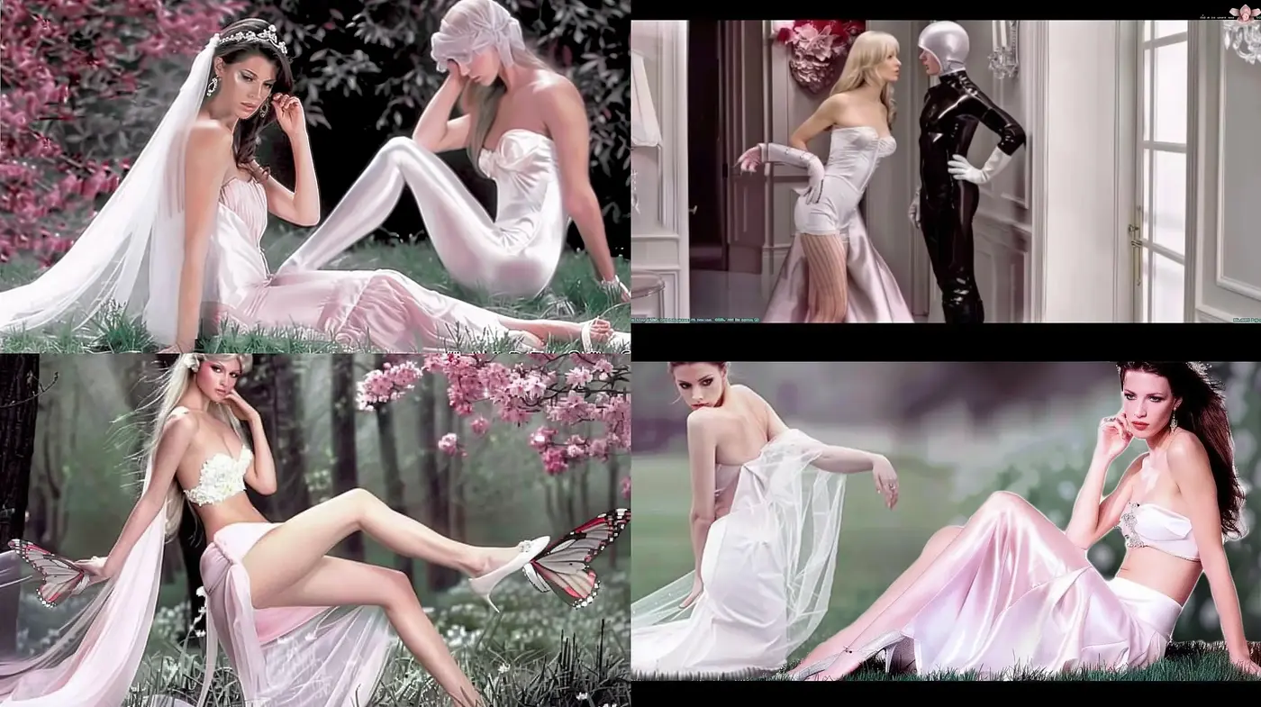 Ethereal Elegance in Monochromatic Dreamscapes with a Touch of Surrealism - Midjourney sref style