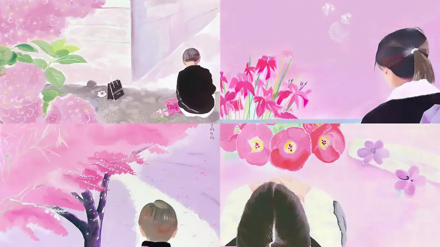 Serene Pastel Dreamscape Collection - Midjourney sref style