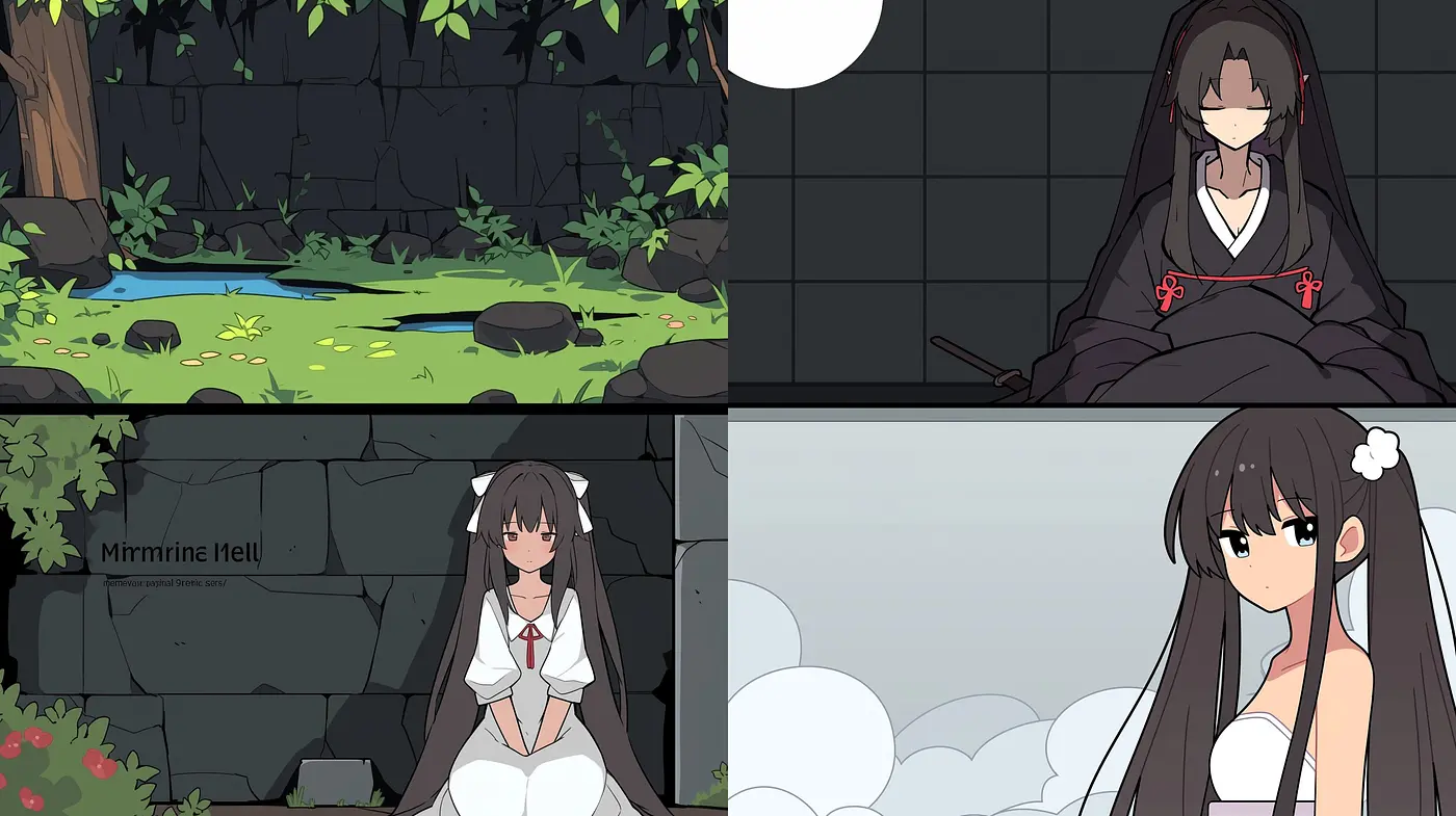 Consistent Anime Essence with Serene Palette and Clean Line Art - Midjourney sref style