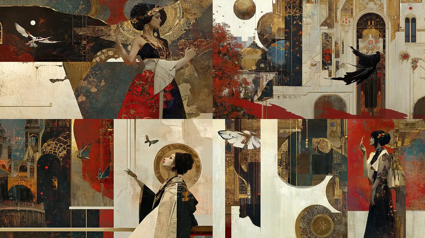 Ethereal Arcana: A Tapestry of Myth and Timelessness - Midjourney sref style