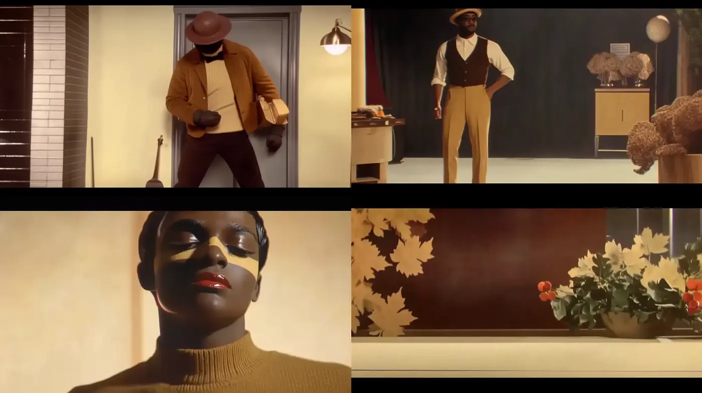 Warm Toned Retro Cinematic Aesthetic with Textured Finish - Midjourney sref style