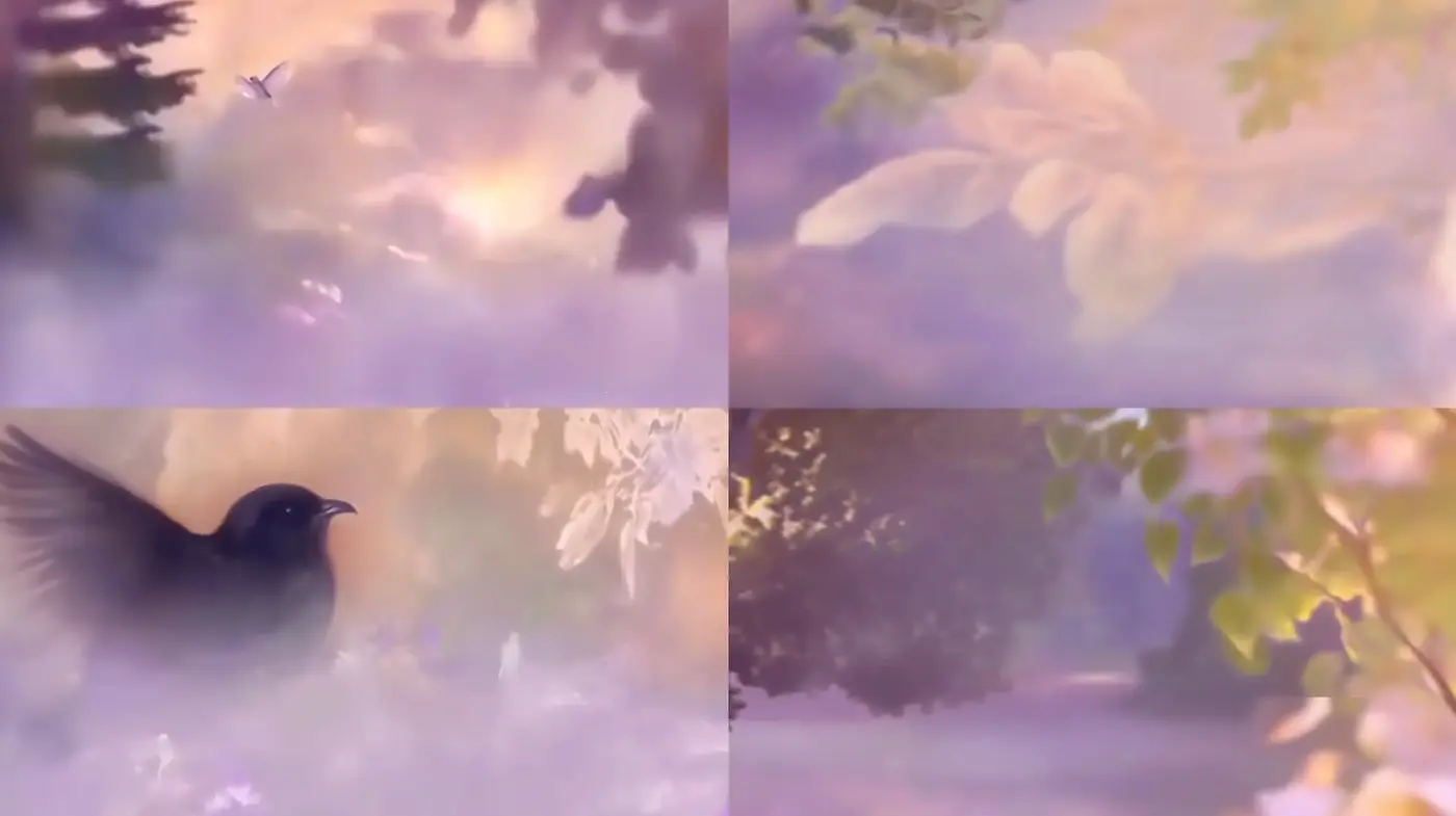 Ethereal Twilight: A Dreamy Pastel-Lit Sky Symphony - Midjourney sref style