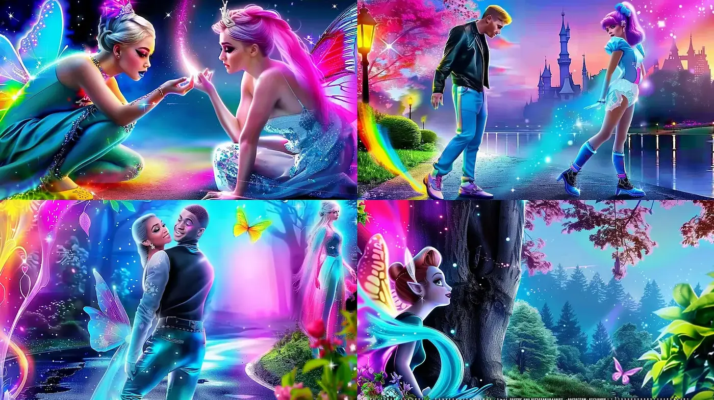 Dreamy and Enchanting Fantasy Illustrations with a Whimsical Touch - Midjourney sref style