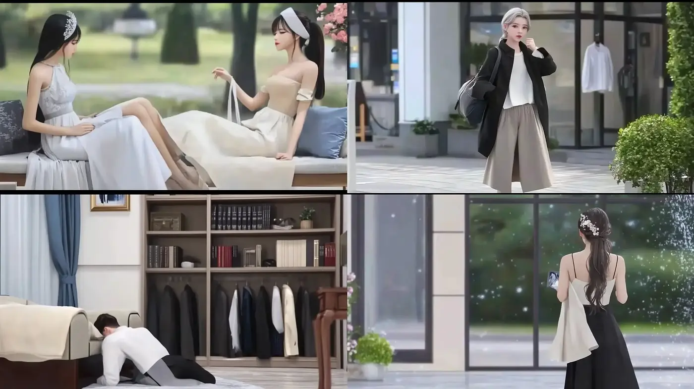 Contemporary Elegance with a Soft Realism Touch - Midjourney sref style